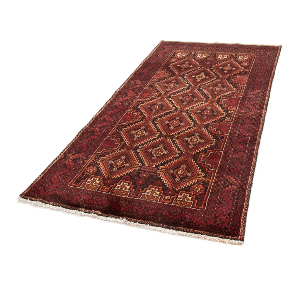 Belutsch Teppich 196 x 97 cm - mehrfarbig