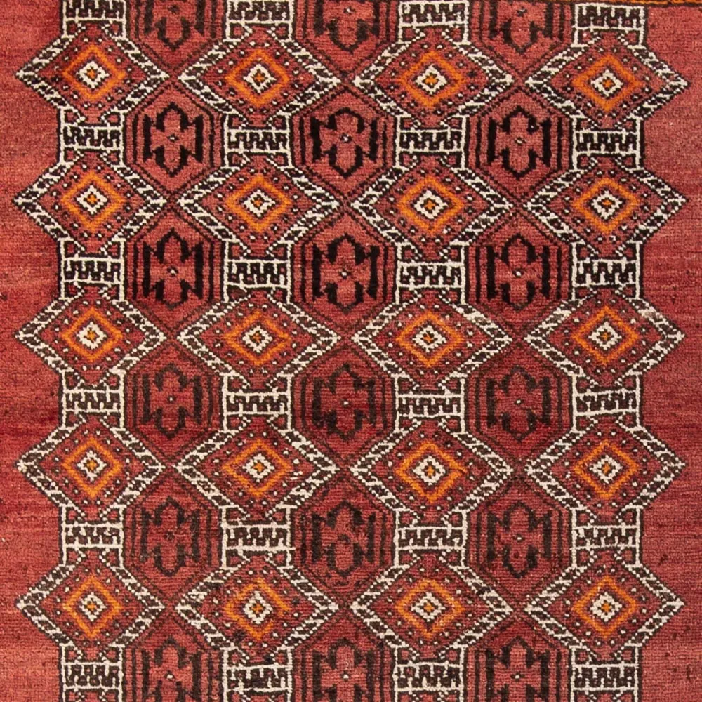 Belutsch Teppich 218 x 128 cm - rot
