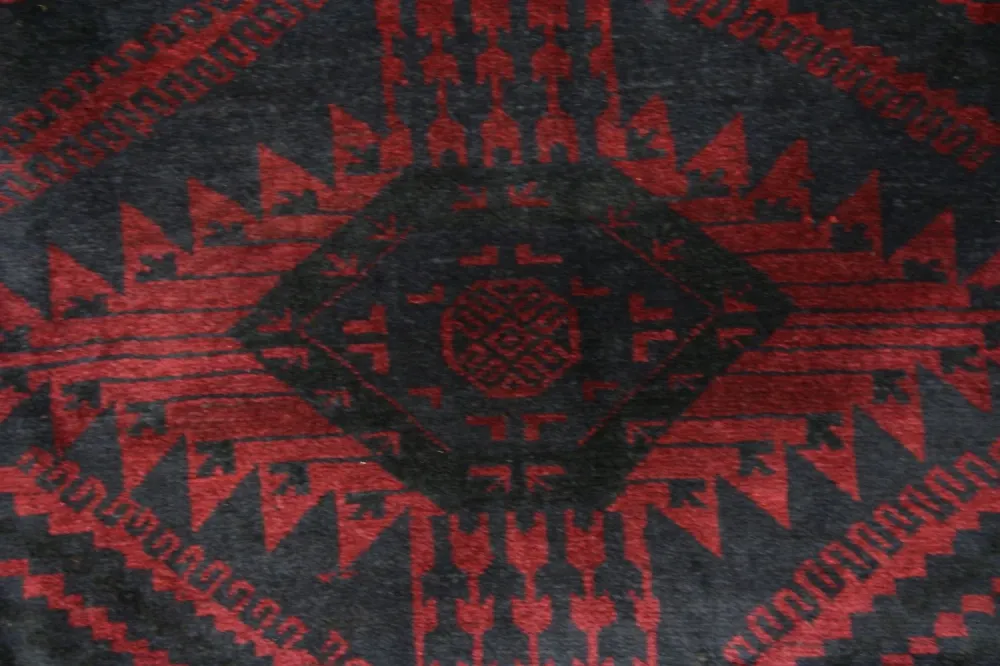 Belutsch Teppich 270 x 136 cm - blau