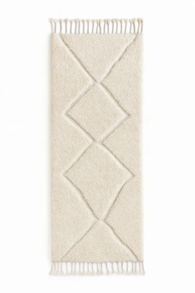 Beni Ouarain Läuferteppich 83 x 266 cm - Nr. 1934
