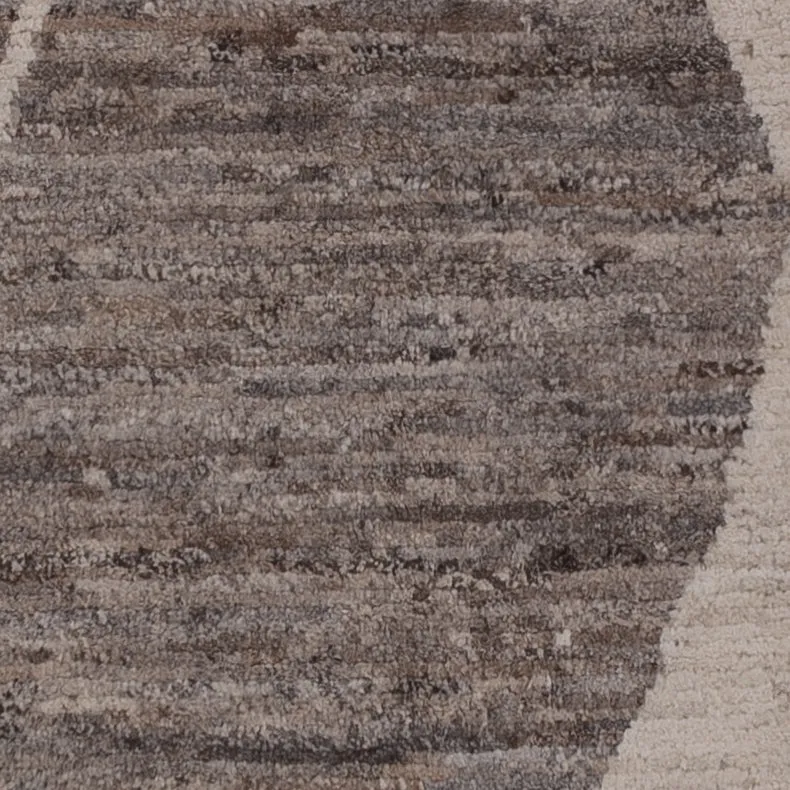 Berber Teppich - 190 x 144 cm - dunkelbraun