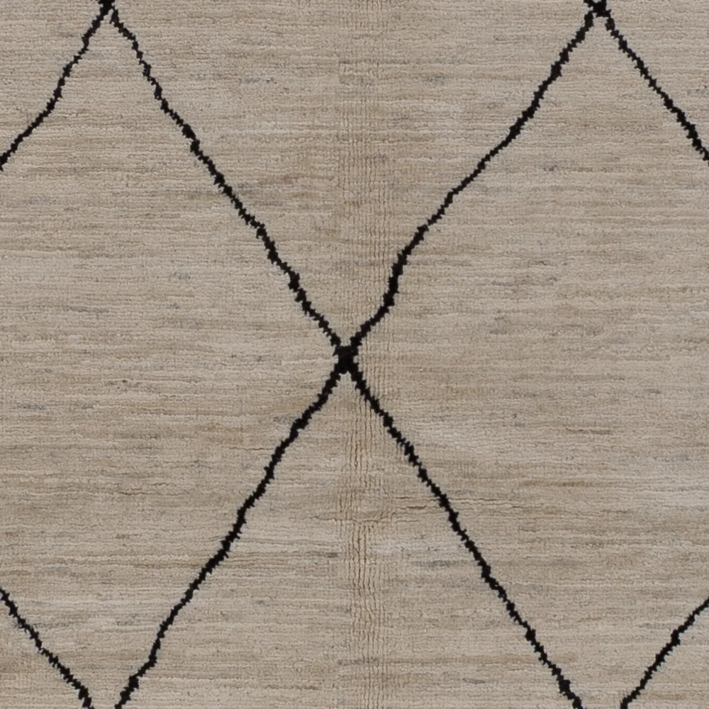 Berber Teppich - 235 x 175 cm - grau