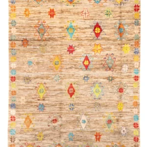 Berber Teppich - 237 x 176 cm - mehrfarbig