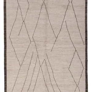 Berber Teppich - 239 x 172 cm - hellgrau
