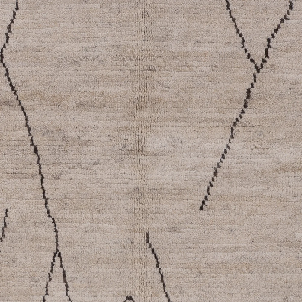 Berber Teppich - 239 x 172 cm - hellgrau