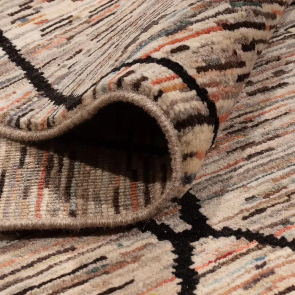 Berber Teppich - 284 x 218 cm - dunkelbeige