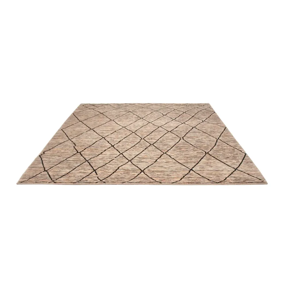 Berber Teppich - 284 x 218 cm - dunkelbeige