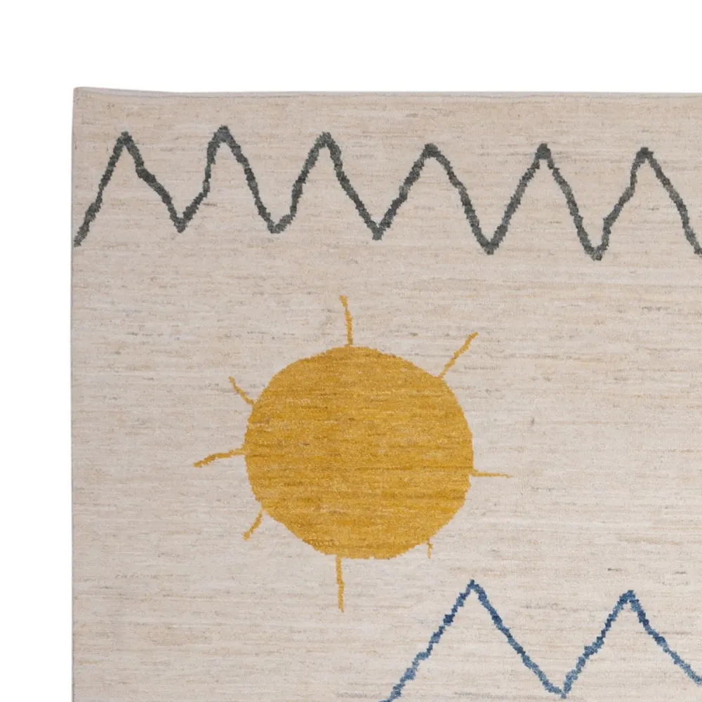 Berber Teppich - 286 x 203 cm - natur