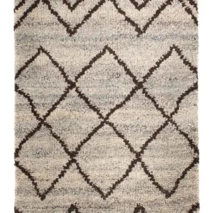 Berber Teppich 90 x 58 cm - beige