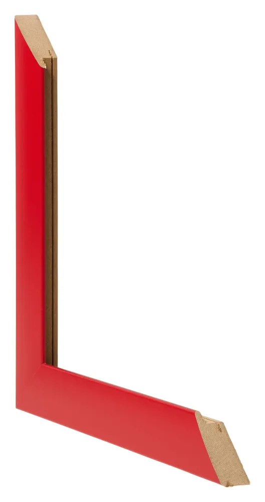 Bilderrahmen 18x24 cm - Rot - MDF - Pisa