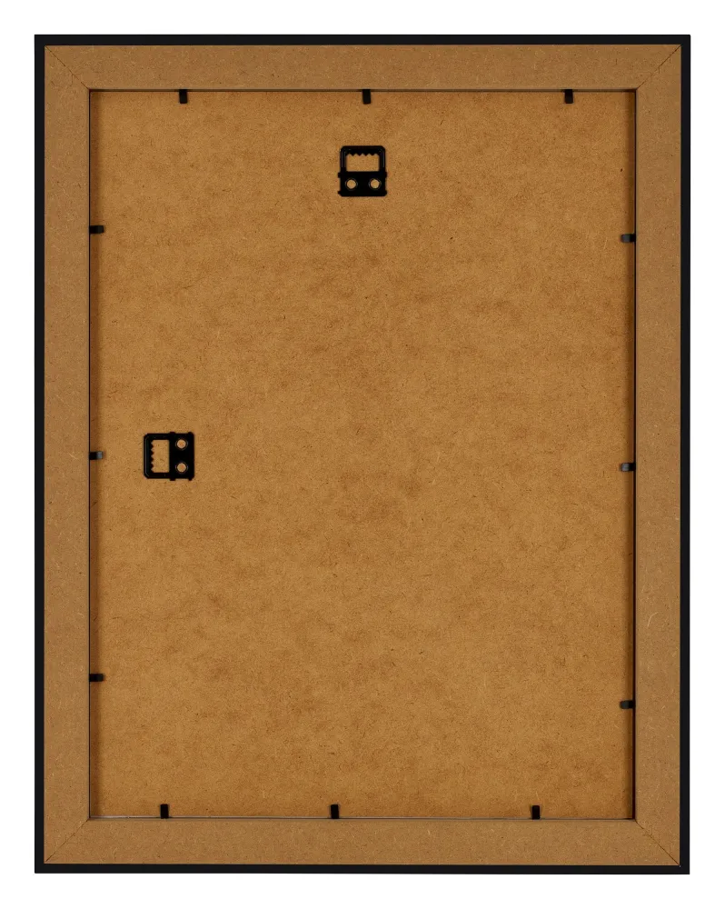 Bilderrahmen 18x24 cm - Schwarz Hochglanz - MDF - Como