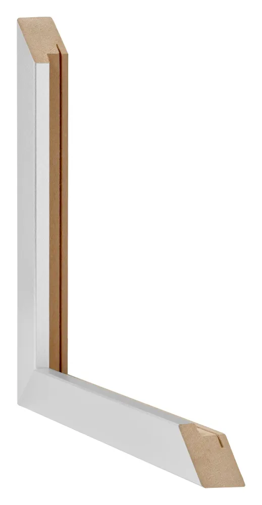 Bilderrahmen 18x24 cm - Silberglanz - MDF - Catania