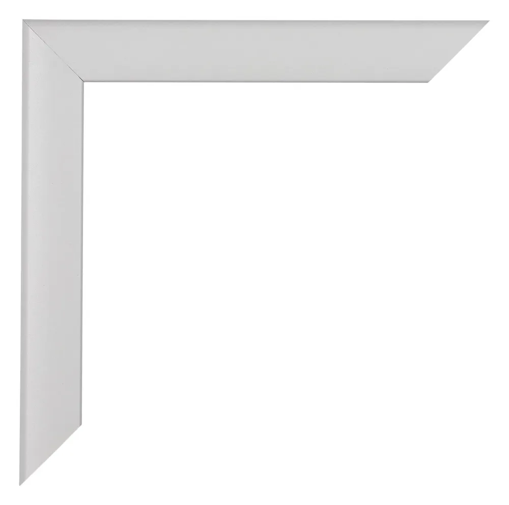 Bilderrahmen 18x24 cm - Weiß Matt - MDF - Como