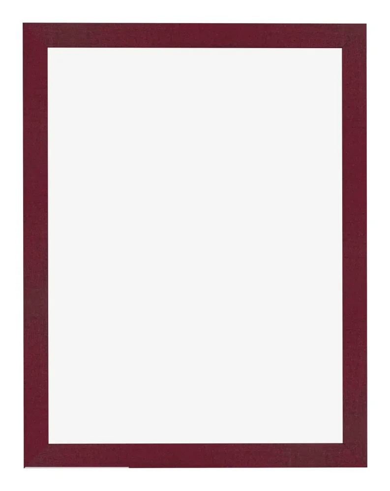 Bilderrahmen 18x24 cm - Weinrot Gewischt - MDF - Bologna