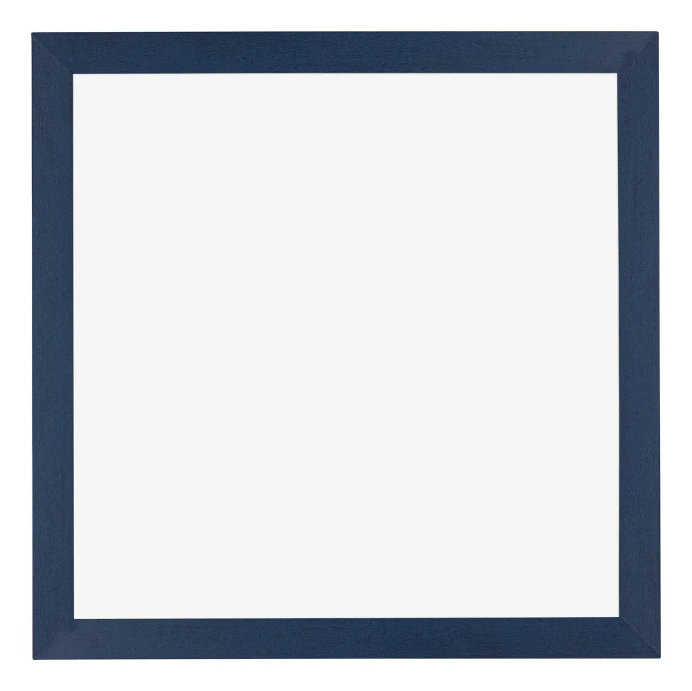 Bilderrahmen 20x20 cm - Dunkelblau Gewischt - MDF - Mura