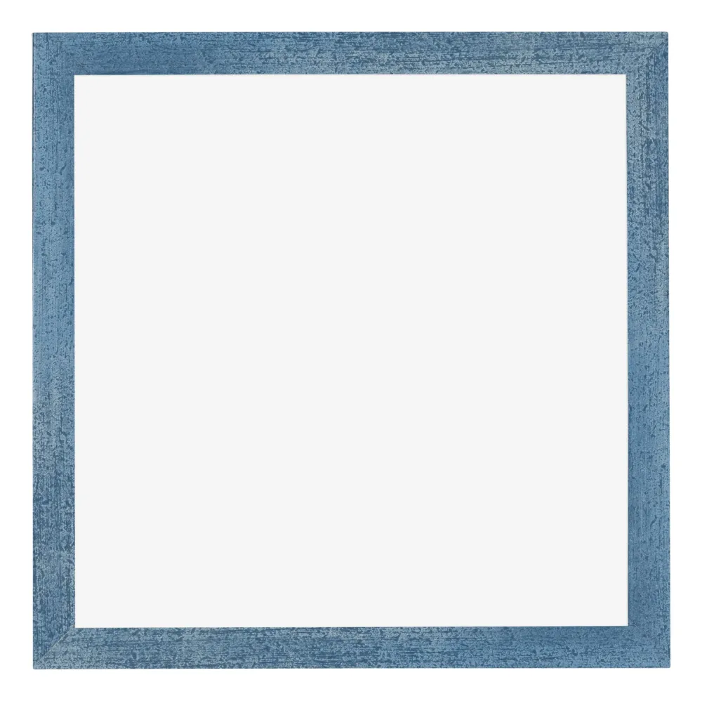 Bilderrahmen 20x20 cm - Hellblau Gewischt - MDF - Mura