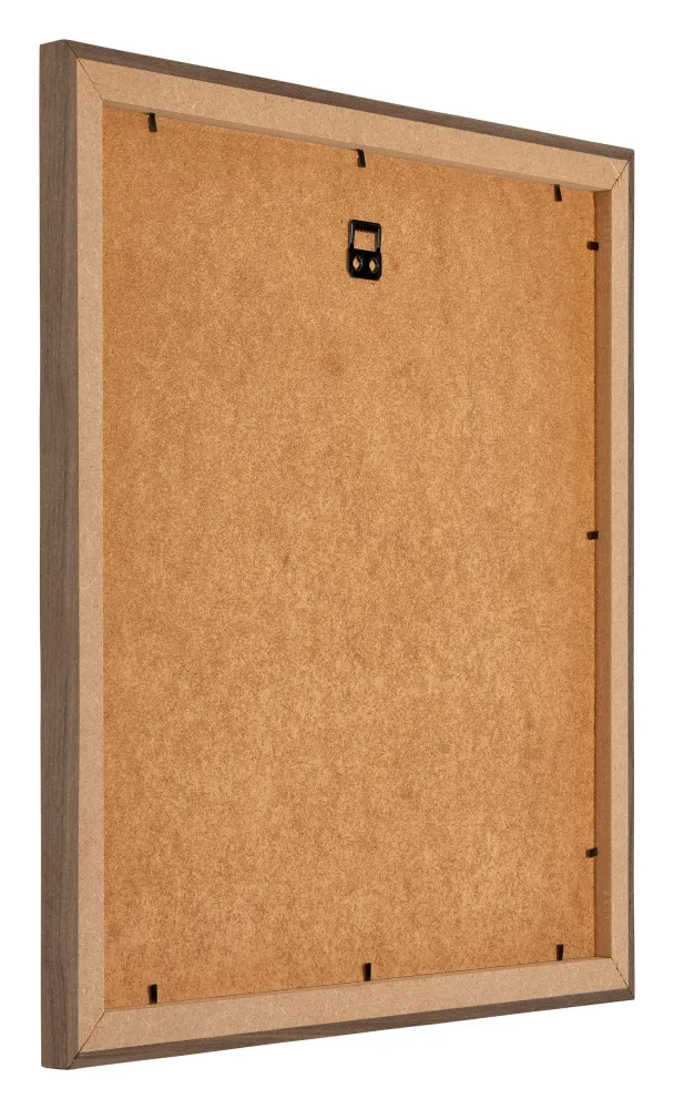 Bilderrahmen 20x20 cm - Nussbaum Dunkel - MDF - Mura