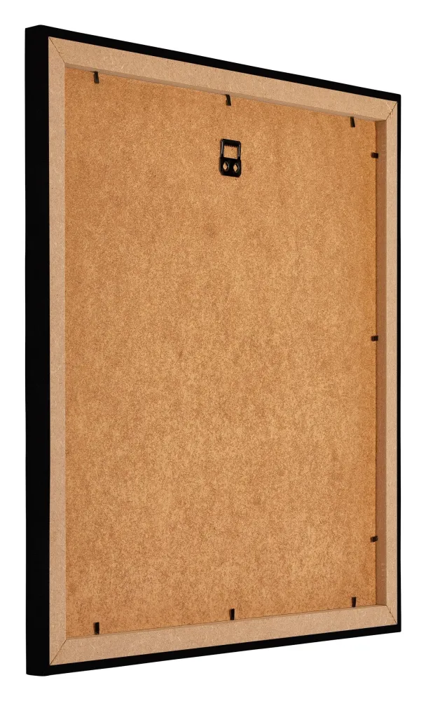 Bilderrahmen 20x20 cm - Schwarz Hochglanz - MDF - Mura