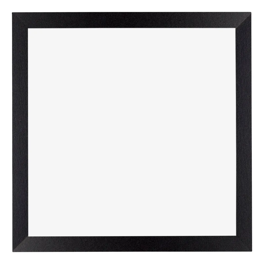 Bilderrahmen 20x20 cm - Schwarz Matt - MDF - Mura