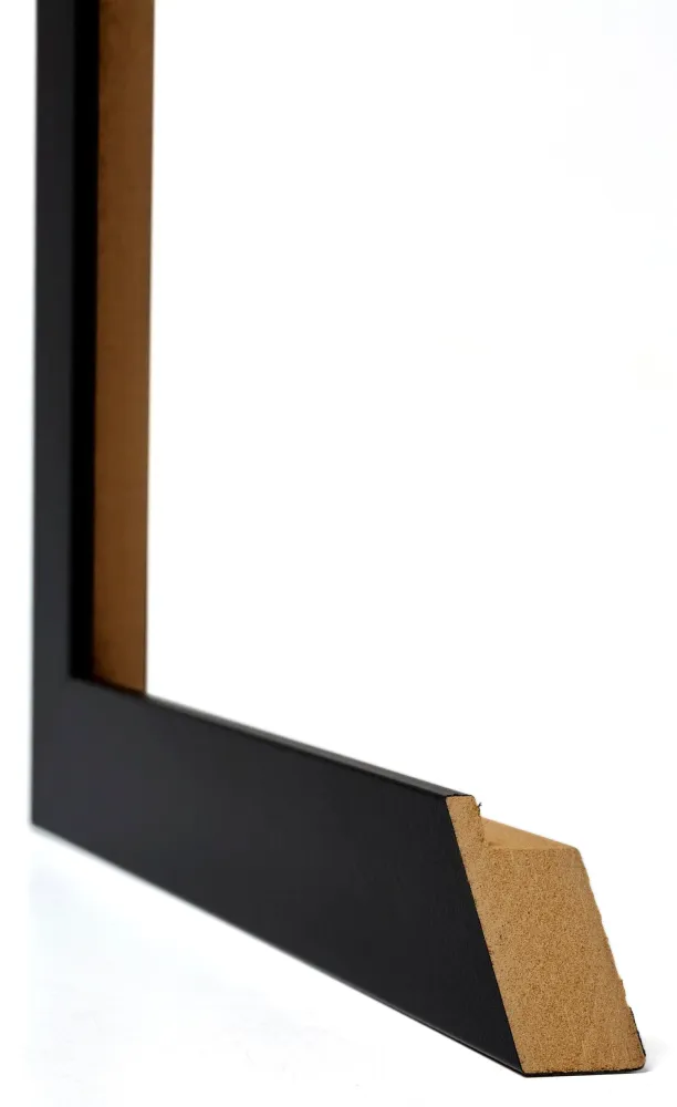 Bilderrahmen 20x20 cm - Schwarz Matt - MDF - Mura