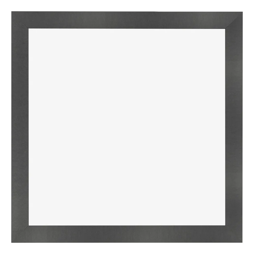 Bilderrahmen 20x20 cm - Schwarz Matt - MDF - Pisa