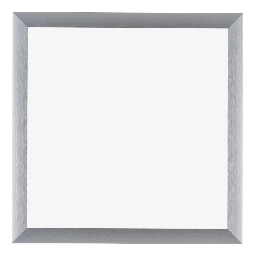 Bilderrahmen 20x20 cm - Silber Gebürstet - Aluminium - Tucson