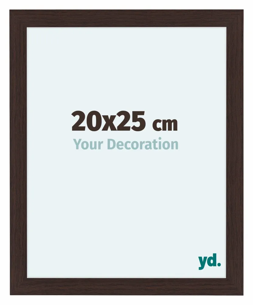 Bilderrahmen 20x25 cm - Eiche Dunkel - MDF - Como