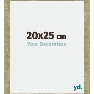 Bilderrahmen 20x25 cm - Gold Antik - MDF - Mura