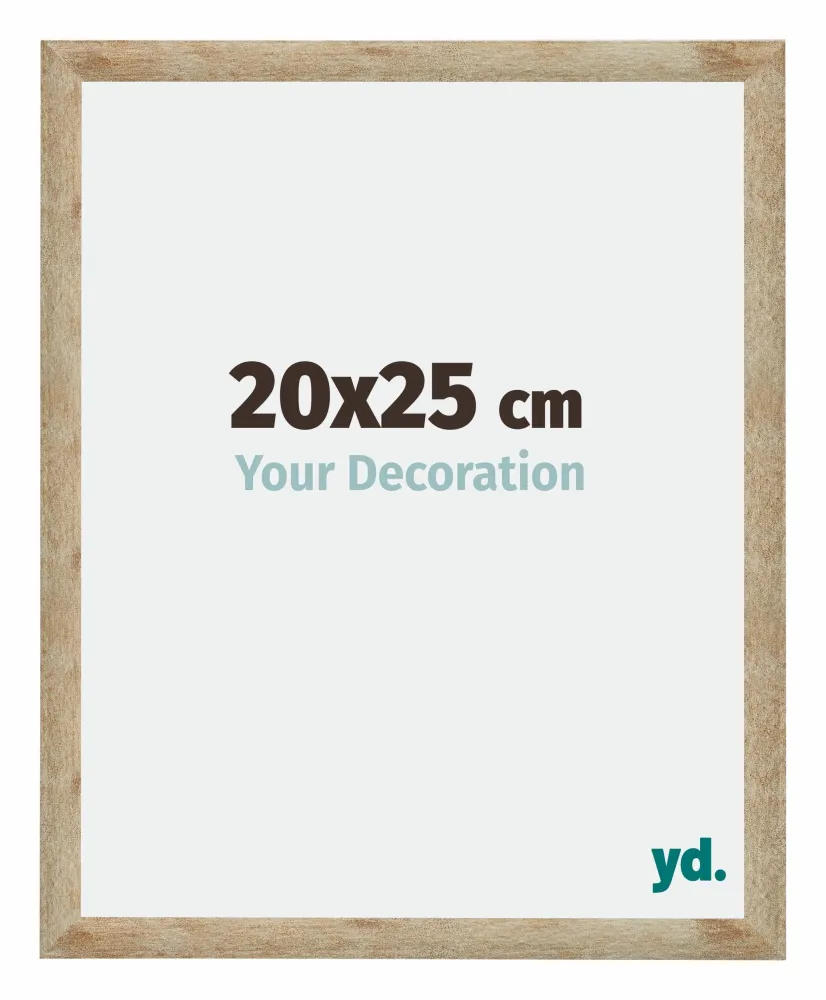 Bilderrahmen 20x25 cm - Gold - MDF - Catania