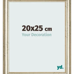 Bilderrahmen 20x25 cm - Metallglanz - MDF - Lazio