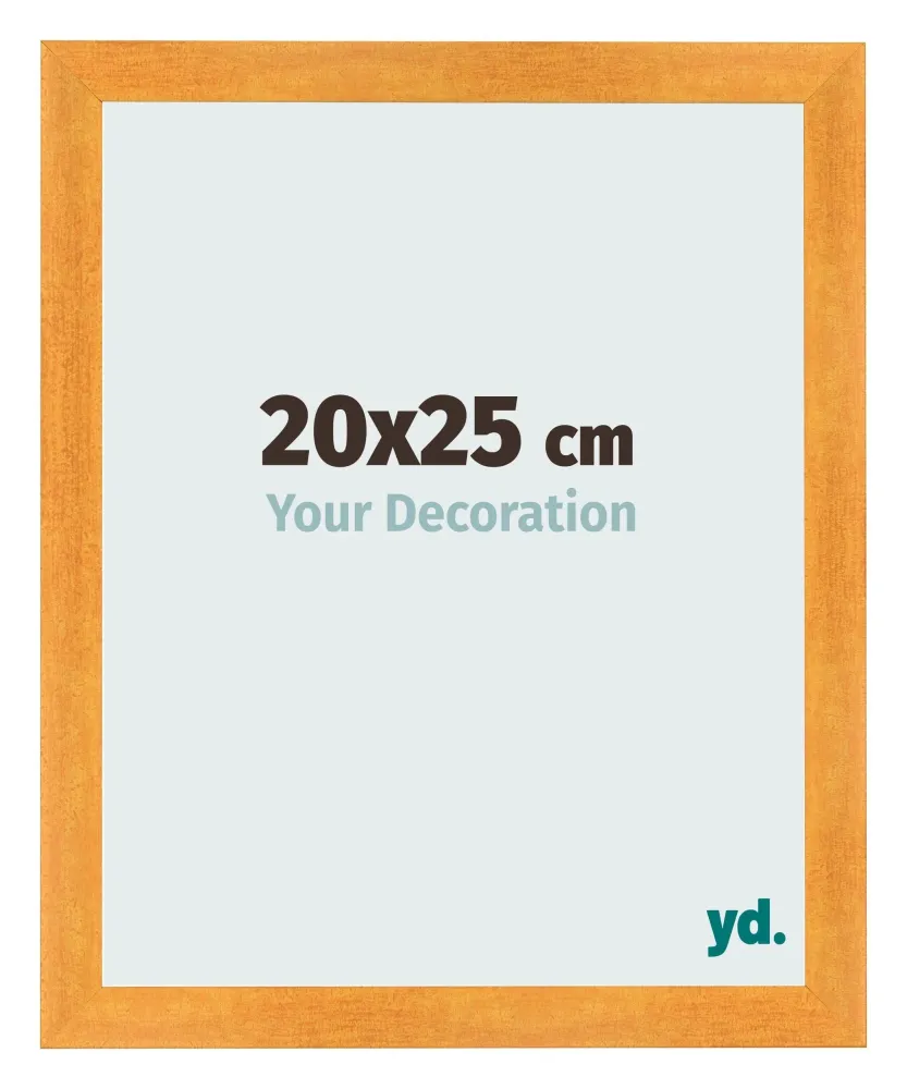Bilderrahmen 20x25 cm - Orange - MDF - Pisa