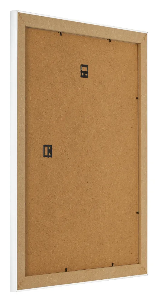 Bilderrahmen 20x25 cm - Weiß Hochglanz - MDF - Pisa