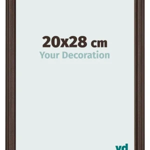 Bilderrahmen 20x28 cm - Eiche Dunkel - MDF - Lazio