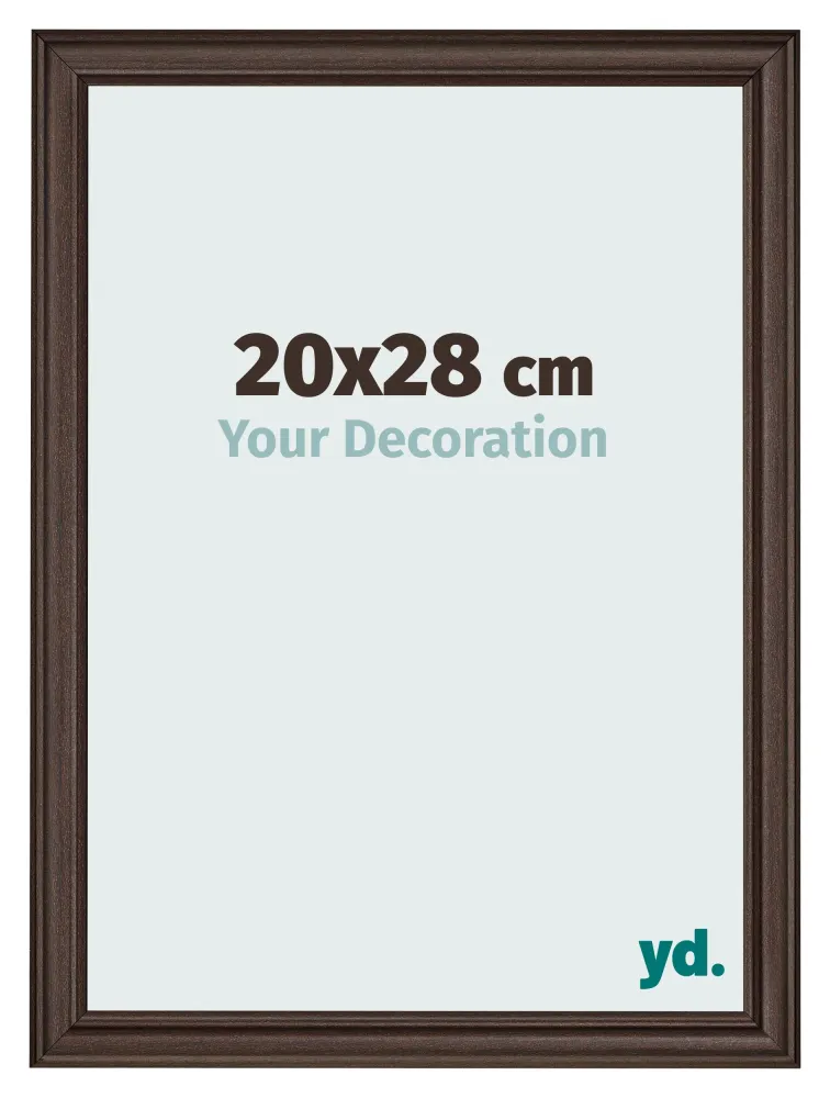 Bilderrahmen 20x28 cm - Eiche Dunkel - MDF - Lazio