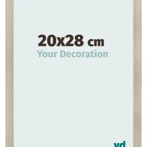Bilderrahmen 20x28 cm - Eiche Hell - MDF - Pisa