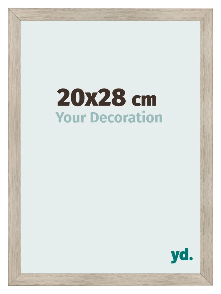 Bilderrahmen 20x28 cm - Eiche Hell - MDF - Pisa