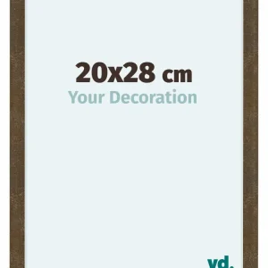 Bilderrahmen 20x28 cm - Gold Antik - MDF - Como