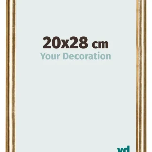 Bilderrahmen 20x28 cm - Gold Antik - MDF - Lazio