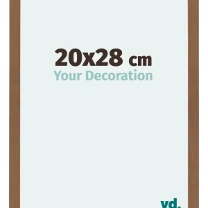 Bilderrahmen 20x28 cm - Kupfer Dekor - MDF - Mura