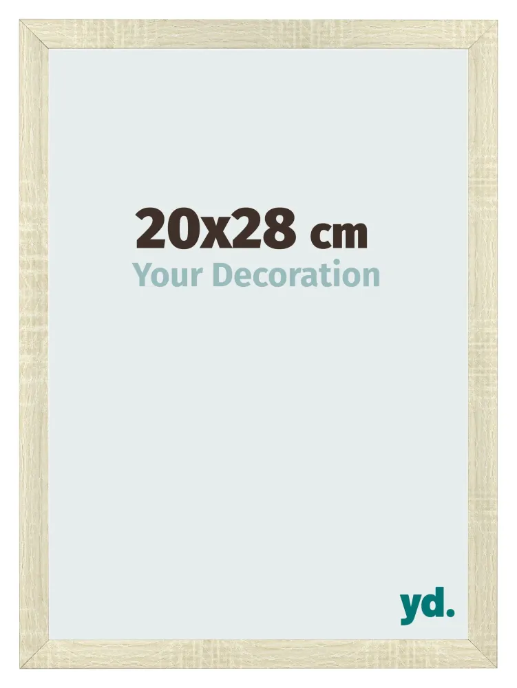 Bilderrahmen 20x28 cm - Sonoma Eiche - MDF - Pisa
