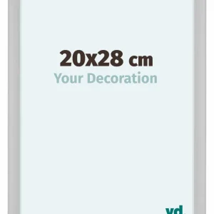 Bilderrahmen 20x28 cm - Weiß Matt - MDF - Como