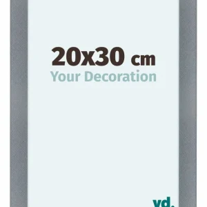 Bilderrahmen 20x30 cm - Aluminium - Gebürstet - MDF - Como