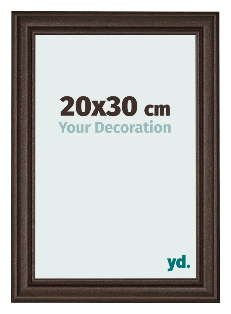 Bilderrahmen 20x30 cm - Eiche Dunkel - MDF - Lazio