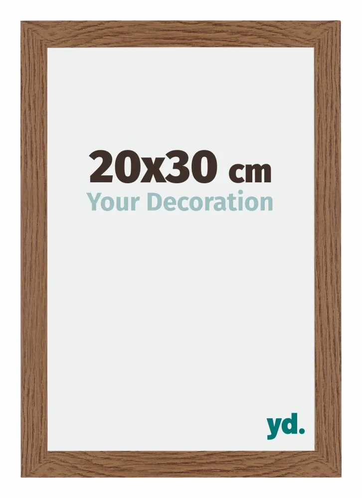 Bilderrahmen 20x30 cm - Eiche Rustikal - MDF - Mura