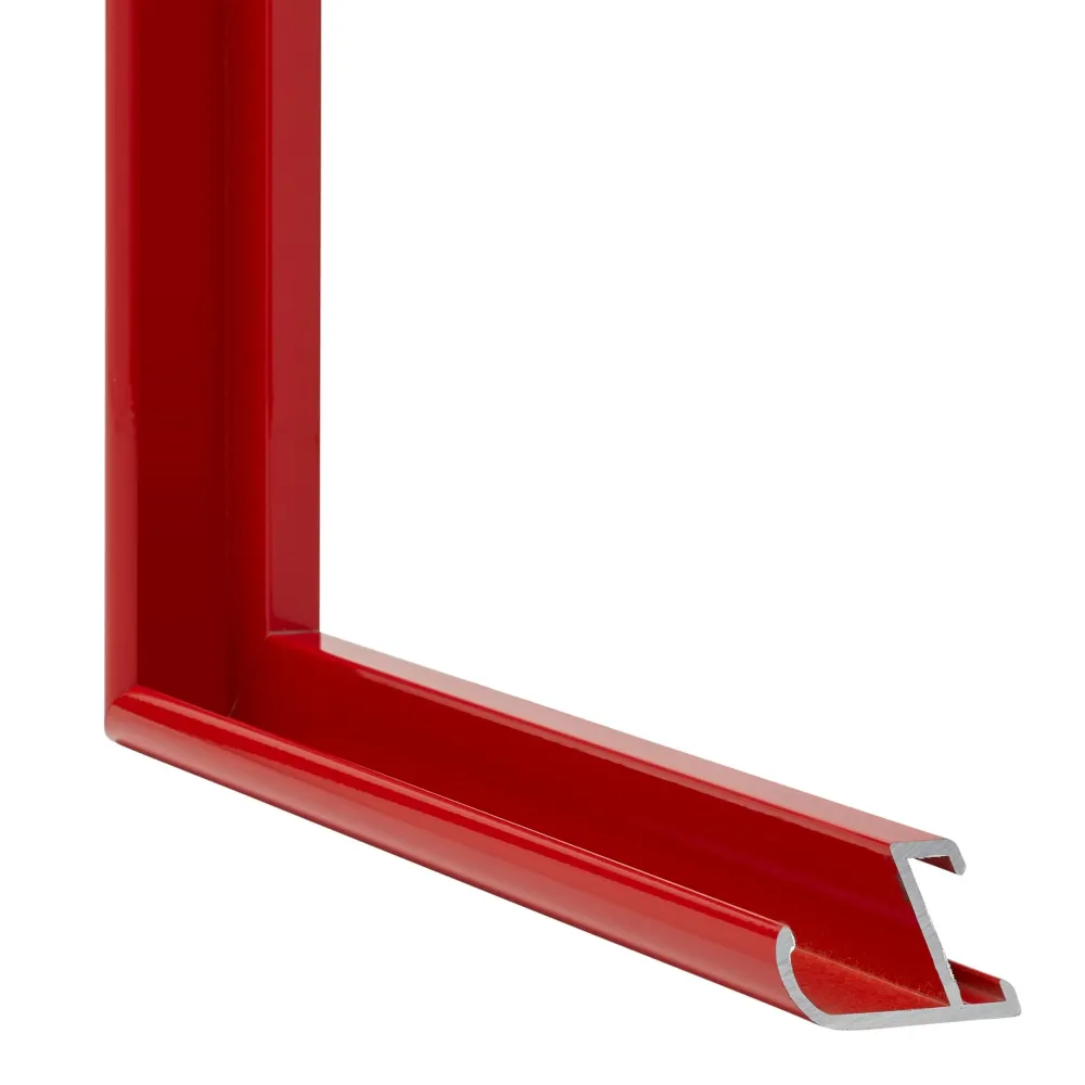 Bilderrahmen 20x30 cm - Ferrari Rot - Aluminium - New York