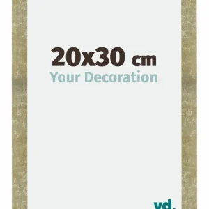 Bilderrahmen 20x30 cm - Gold Antik - MDF - Mura