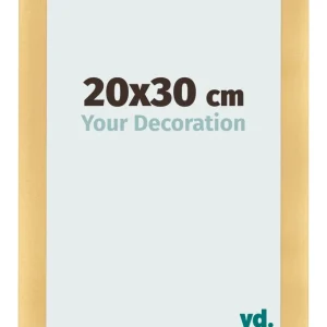 Bilderrahmen 20x30 cm - Gold Matt - MDF - Pisa