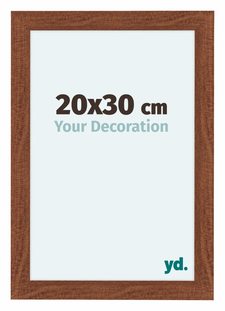 Bilderrahmen 20x30 cm - Nussbaum - MDF - Como