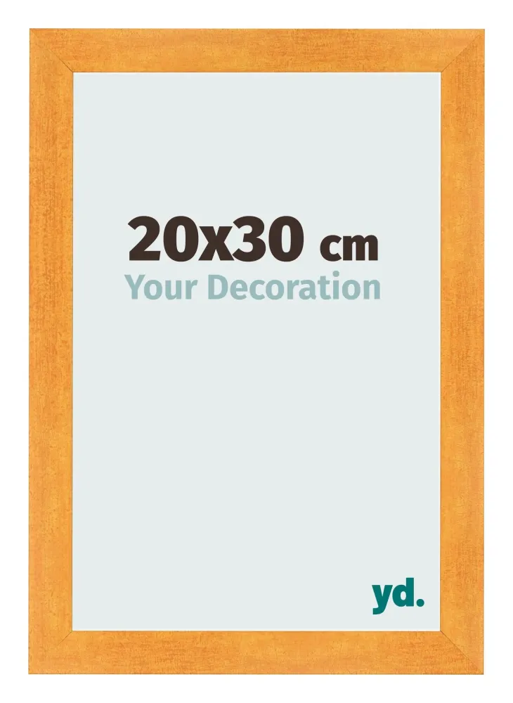Bilderrahmen 20x30 cm - Orange - MDF - Pisa