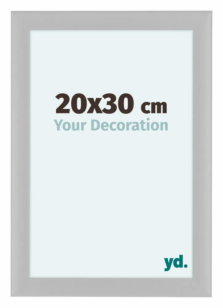 Bilderrahmen 20x30 cm - Weiß Matt - MDF - Como